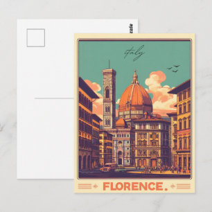 Florenz, firenze italien reise geschenke postkarte