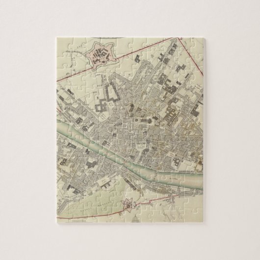 Florenz Firenze Puzzle (Vertikal)