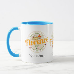 Florenz Hauptstadt der Toskana Italien Souvenir im Tasse