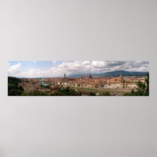 Florenz im Mai Poster (Vorne)
