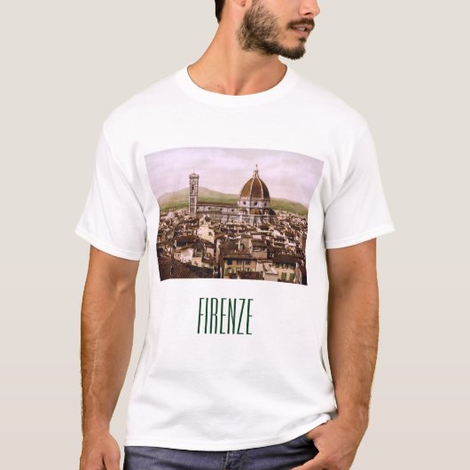 Florenz im späten 19. Jahrhundert T-Shirt (Vorderseite)