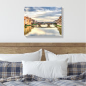 Florenz, Italien 14" x 11", 1,5", Single Leinwanddruck (Insitu (Schlafzimmer))