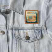 Florenz, Italien Button (Beispiel)