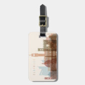 Florenz, Italien| City Skyline Gepäckanhänger (Vorderseite vertikal)