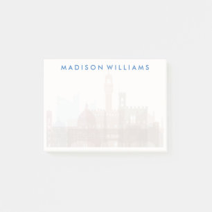 Florenz, Italien  City Skyline Post-it Klebezettel