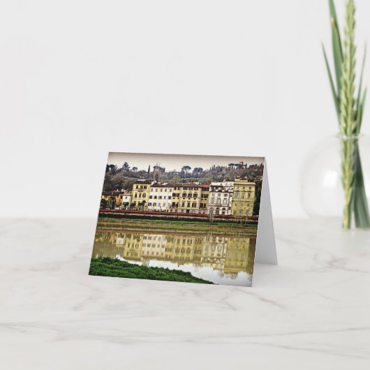 Florenz, Italien Dankeskarte (Vorderseite)