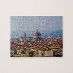 Florenz Italien Duomo-Ansicht Puzzle