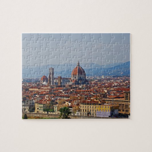 Florenz Italien Duomo-Ansicht Puzzle (Horizontal)