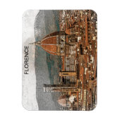 Florenz Italien Duomo Cathedral Travel Magnet (Vertikal)