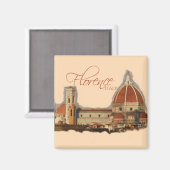 Florenz, Italien: Duomo Magnet (Vorderseite/Rückseite)