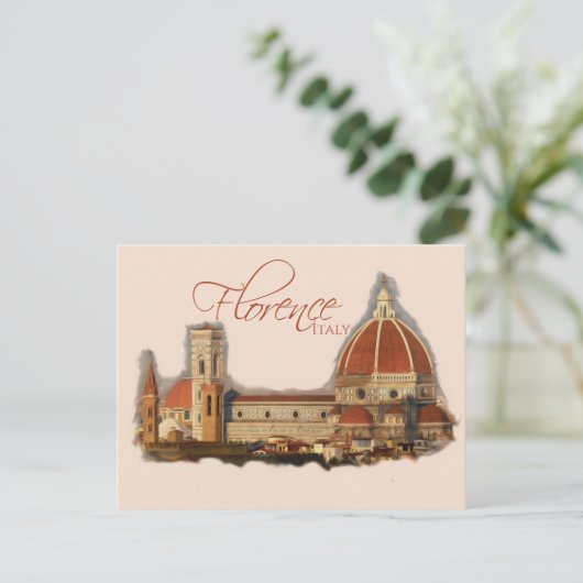 Florenz, Italien: Duomo Postkarte (Stehend Vorderseite)