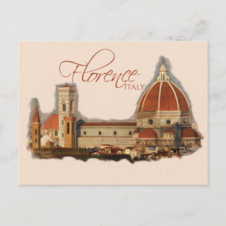 Florenz, Italien: Duomo Postkarte