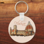 Florenz, Italien: Duomo Schlüsselanhänger (Vorderseite)