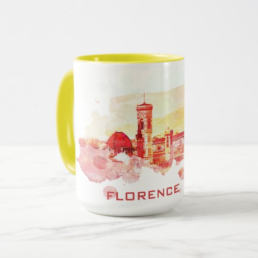 *~* Florenz Italien Firenze Italia Künstlerisch AP Tasse (Vorderseite Links)