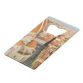 Florenz, Italien Geldkarten Flaschenöffner (Vorderseite Schrägansicht)
