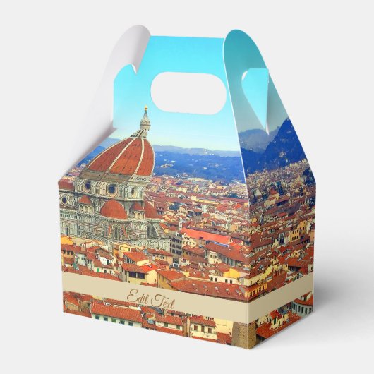 Florenz, Italien | Hochzeit Geschenkschachtel (Vorderseite)