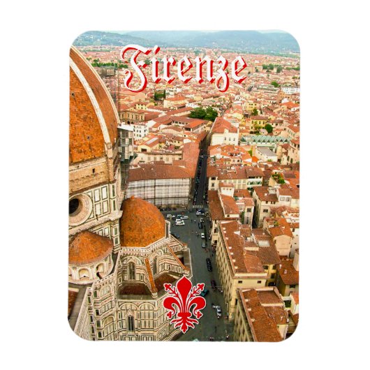 Florenz, Italien - Il Duomo di Firenze Magnet (Vertikal)