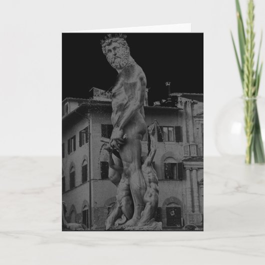 Florenz Italien Karte (Vorderseite)