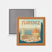 Florenz, Italien Magnet (Vorderseite/Rückseite)