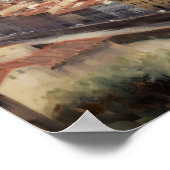 Florenz Italien Malerei Art Print Poster (Ecke)