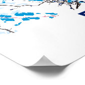 Florenz - Italien MilkTea Stadt Karte Poster (Ecke)