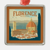 Florenz, Italien Ornament Aus Metall (Vorne)