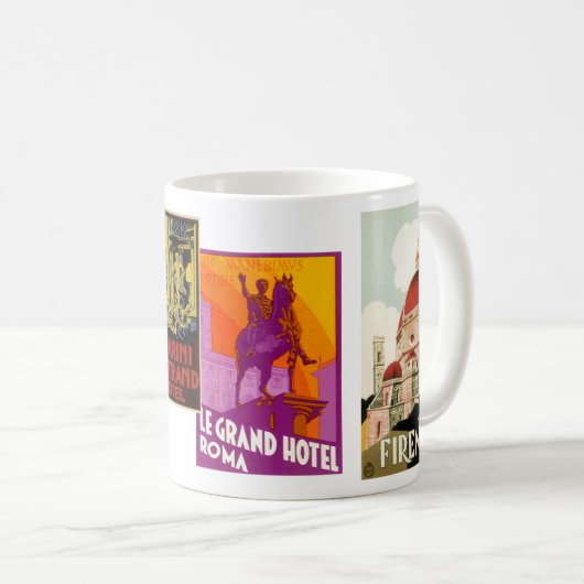 Florenz Italien Ponte Vecchio Bridge Kaffeetasse (VorderseiteRechts)