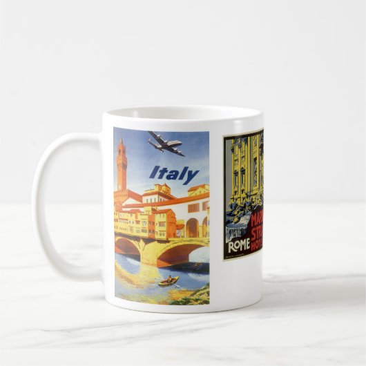 Florenz Italien Ponte Vecchio Bridge Kaffeetasse (Links)