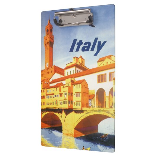 Florenz Italien Ponte Vecchio Bridge Klemmbrett