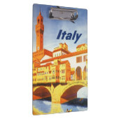 Florenz Italien Ponte Vecchio Bridge Klemmbrett