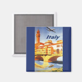 Florenz Italien Ponte Vecchio Bridge Magnet (Vorderseite/Rückseite)