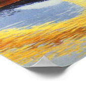 Florenz Italien Ponte Vecchio Bridge Poster (Ecke)