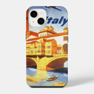 Florenz Italien Ponte Vecchio Brücke Reisen Vintag iPhone 14 Hülle