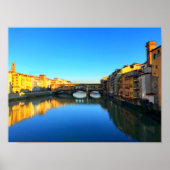 Florenz, Italien - Ponte Vecchio Poster (Vorne)