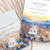 Florenz Italien Ponte Vecchio Rett-the-Date Einladung