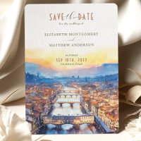 Florenz Italien Ponte Vecchio Save-the-Date