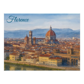 Florenz, Italien Poster