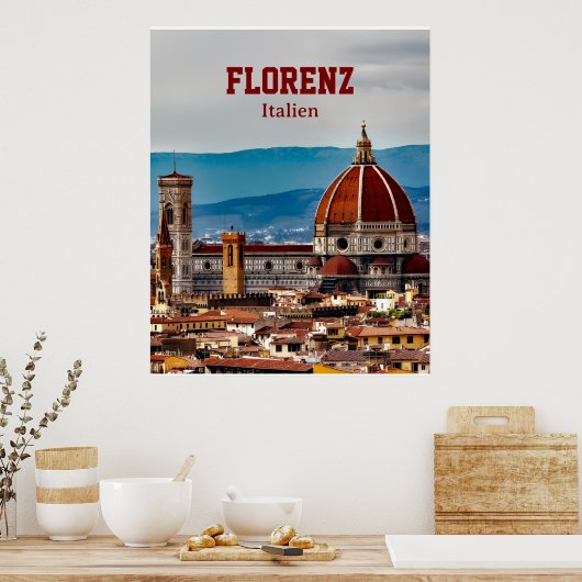 Florenz Italien Poster (Küche)