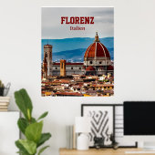 Florenz Italien Poster (Heimbüro)