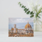Florenz-Italien Postkarte (Stehend Vorderseite)