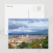 Florenz, Italien Postkarte (Vorne/Hinten)