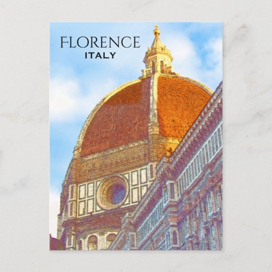 Florenz, Italien Postkarte (Vorderseite)