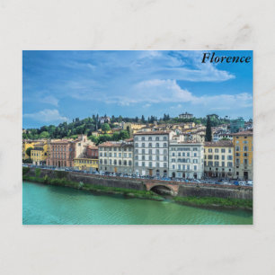 Florenz, Italien Postkarte