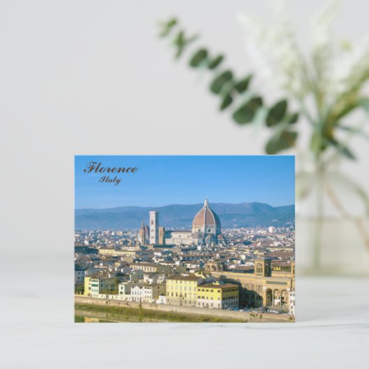 Florenz, Italien Postkarte (Stehend Vorderseite)