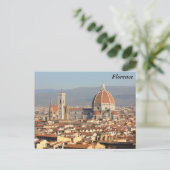 Florenz, Italien Postkarte (Stehend Vorderseite)