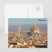 Florenz, Italien Postkarte (Vorne/Hinten)