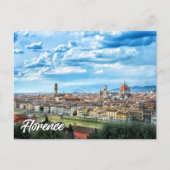 Florenz, Italien Postkarte (Vorderseite)