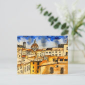 Florenz Italien  Postkarte (Stehend Vorderseite)