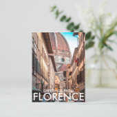 Florenz, Italien Postkarte (Stehend Vorderseite)