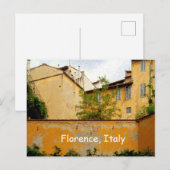 Florenz Italien Postkarte (Vorne/Hinten)
